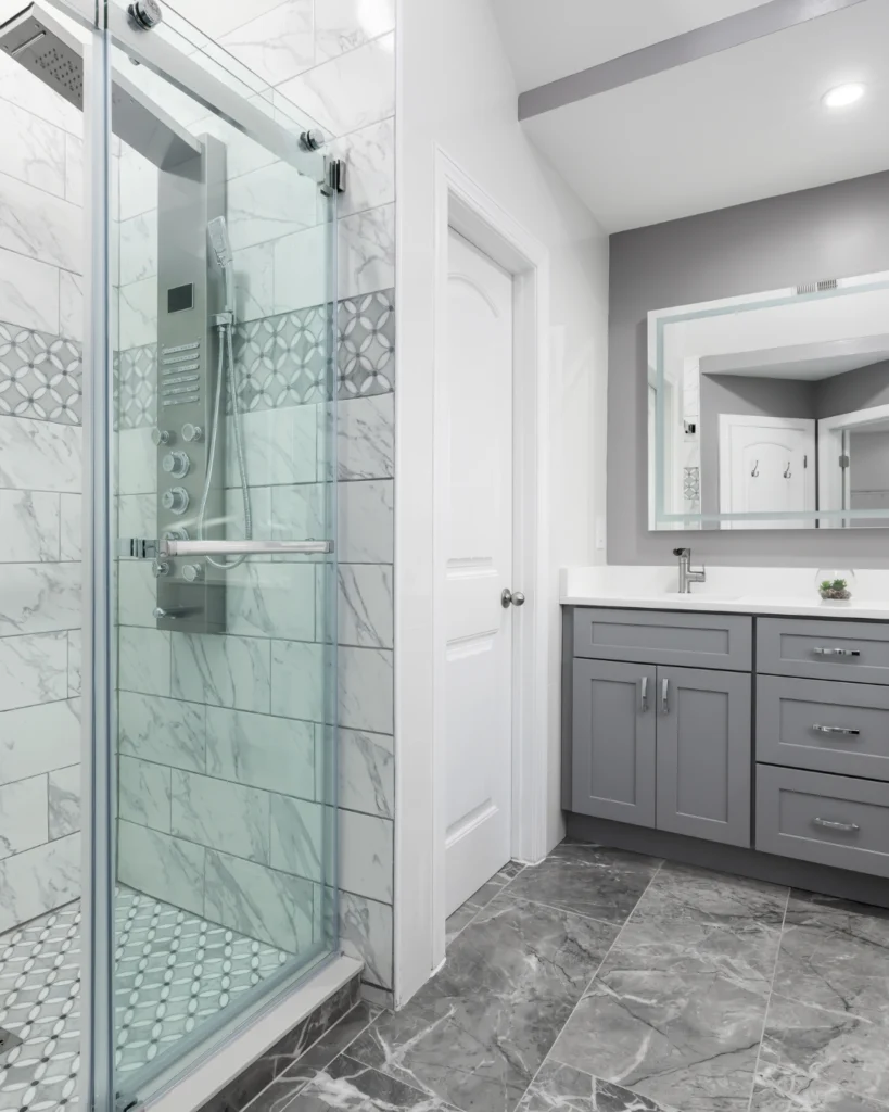 sliding shower doors