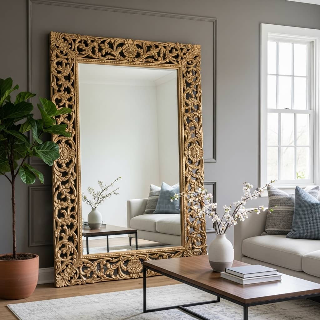 custom cut mirrors